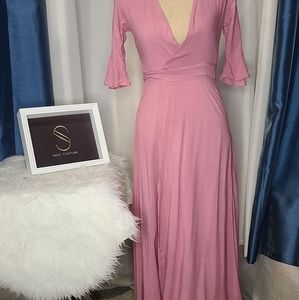 Maxi Wrap Around Dress